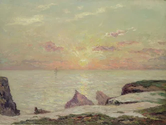 Útesy na Belle-Île, 1913